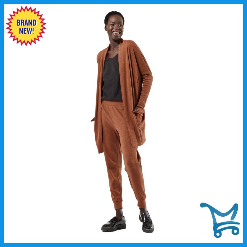 Organic Cotton Draped Wrap Cardigan With Pockets